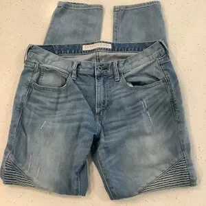 Express Jeans Express Mens Alec Super Skinny Fit Jeans Size 33